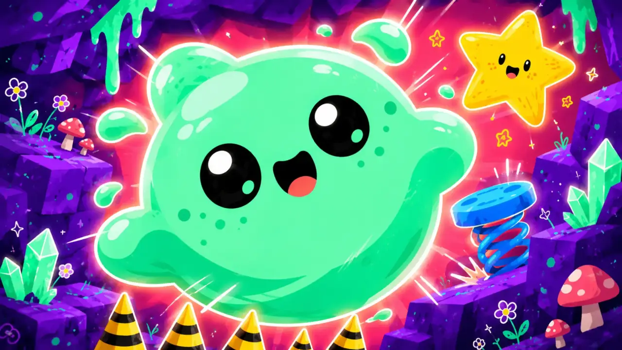 Slime Up Cover - Slime physics platformer game